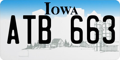 IA license plate ATB663