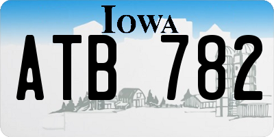 IA license plate ATB782