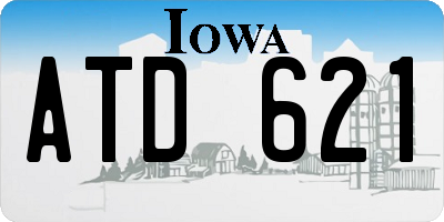 IA license plate ATD621