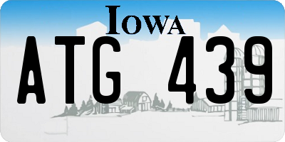 IA license plate ATG439