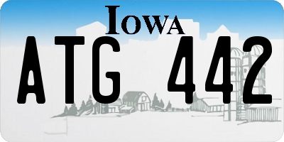 IA license plate ATG442