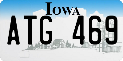 IA license plate ATG469