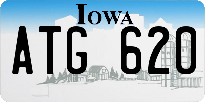 IA license plate ATG620