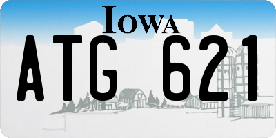 IA license plate ATG621