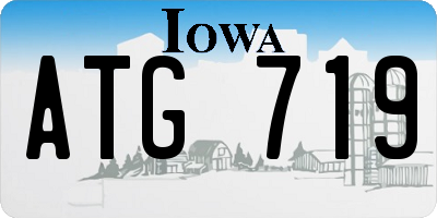 IA license plate ATG719