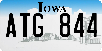 IA license plate ATG844