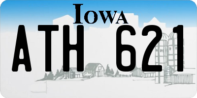 IA license plate ATH621
