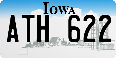 IA license plate ATH622
