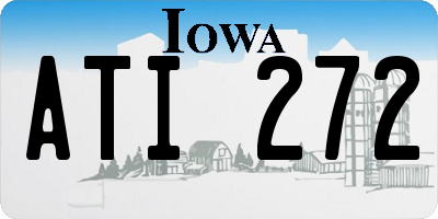 IA license plate ATI272