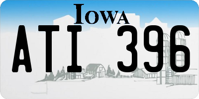 IA license plate ATI396