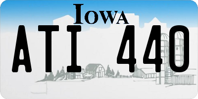IA license plate ATI440