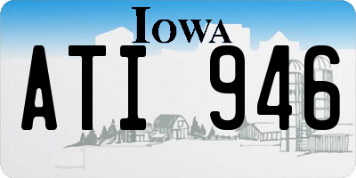 IA license plate ATI946