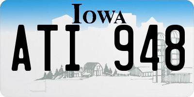 IA license plate ATI948