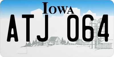IA license plate ATJ064