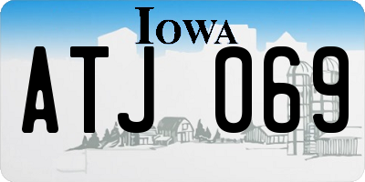 IA license plate ATJ069