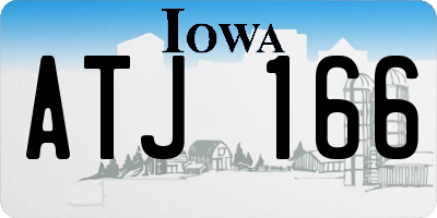 IA license plate ATJ166