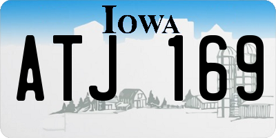 IA license plate ATJ169