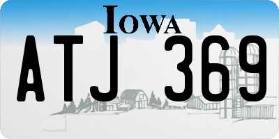 IA license plate ATJ369