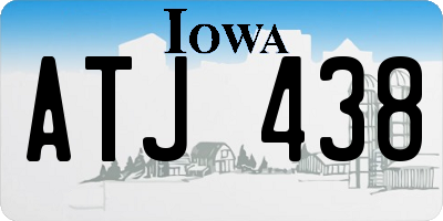 IA license plate ATJ438