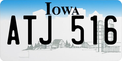 IA license plate ATJ516