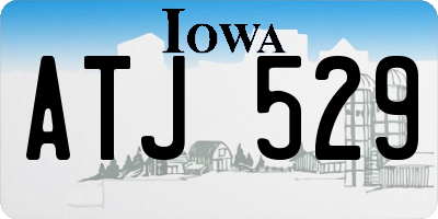 IA license plate ATJ529