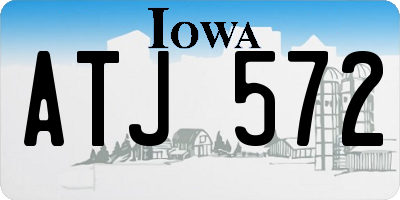 IA license plate ATJ572