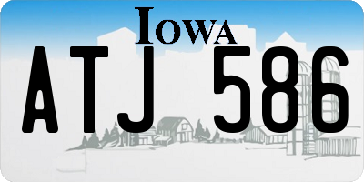 IA license plate ATJ586