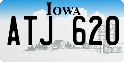IA license plate ATJ620