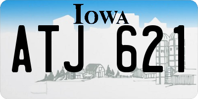 IA license plate ATJ621