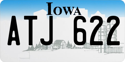 IA license plate ATJ622