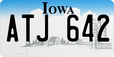 IA license plate ATJ642