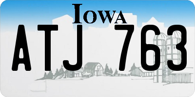 IA license plate ATJ763