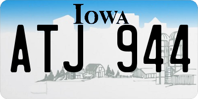 IA license plate ATJ944