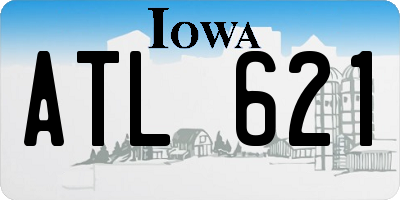 IA license plate ATL621