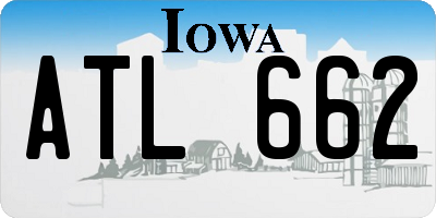 IA license plate ATL662