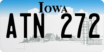 IA license plate ATN272