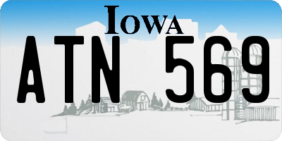 IA license plate ATN569