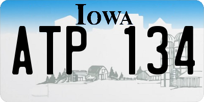 IA license plate ATP134