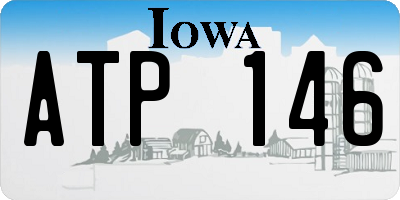 IA license plate ATP146