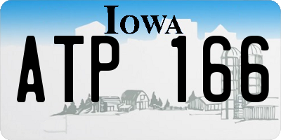 IA license plate ATP166