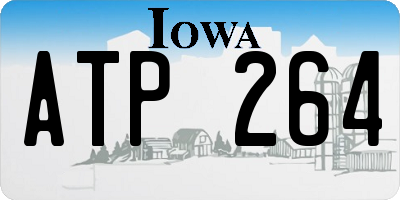 IA license plate ATP264