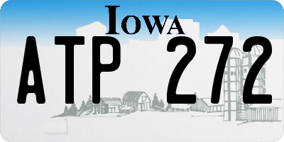 IA license plate ATP272