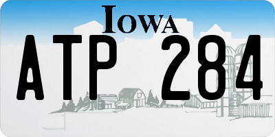 IA license plate ATP284