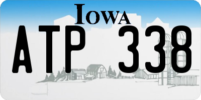 IA license plate ATP338