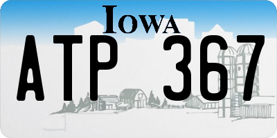 IA license plate ATP367