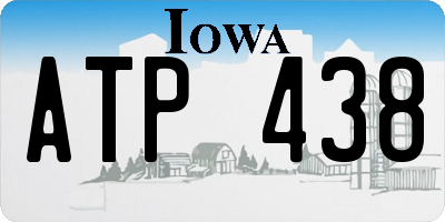 IA license plate ATP438
