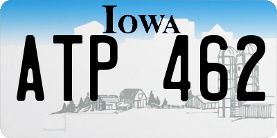 IA license plate ATP462