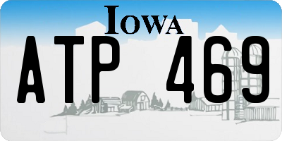 IA license plate ATP469