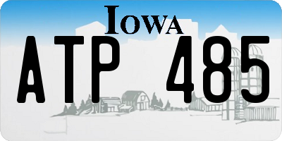 IA license plate ATP485