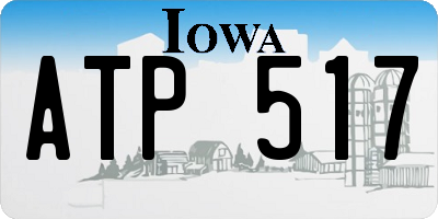 IA license plate ATP517